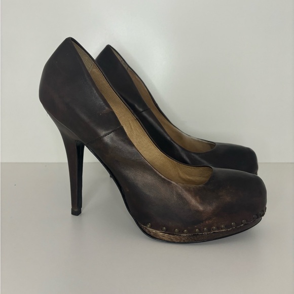 ALLSAINTS LEATHER HEELS - Picture 5 of 8